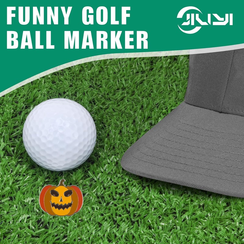 JIUYIBC Golf Ball Marker Hat Clip, Golf Accessories for Men, Golf Ball Stamp, Funny Golf Gifts, Golf Gadgets - Image 3